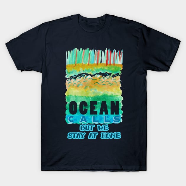 Ocean calls T-Shirt by AgniArt